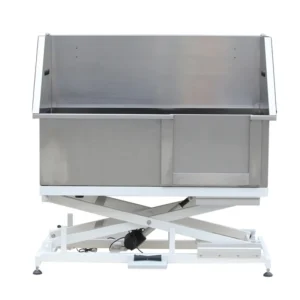 Adjustable Electric Lifting Pet Animal Shower Grooming Washing Dog Bath Tub Stainless Steel for Veterinary Instrument