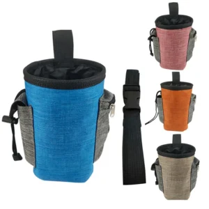 Adjustable Hands Free Pet Training Pouch Outdoor Pet Food Snack Pouch Comfortable Dog Training Bag
