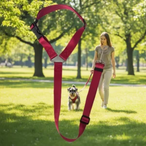 Adjustable Luxury Fashion Simple Classic Solid PU Portable Pet Car Seat Belt Harness for Dogs Safe Travel