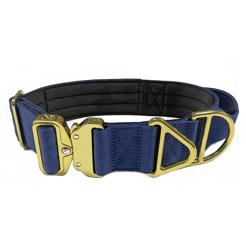 Adjustable Luxury Nylon Pet Collar with Durable Training Features Large Small Dogs Rivet Ribbons Made From Durable Polyester