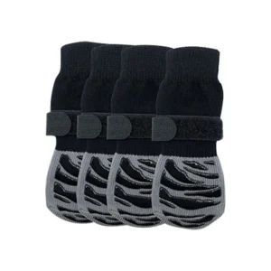 Adjustable Pet Cat Dog Polyester Socks Footwear Outdoor Non Slip Pet Shoes and Socks for Dog Cat