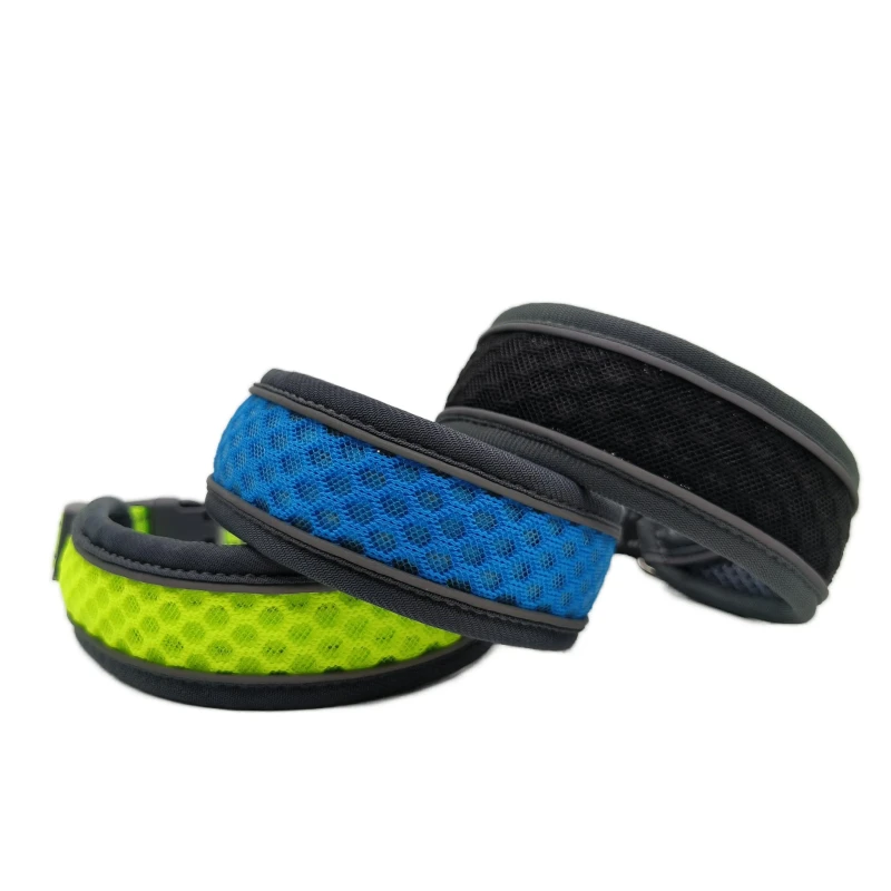 Adjustable Pet Collar Soft Durable Reflective Quick Release Safety Buckle Anti Choke for Dogs Cats