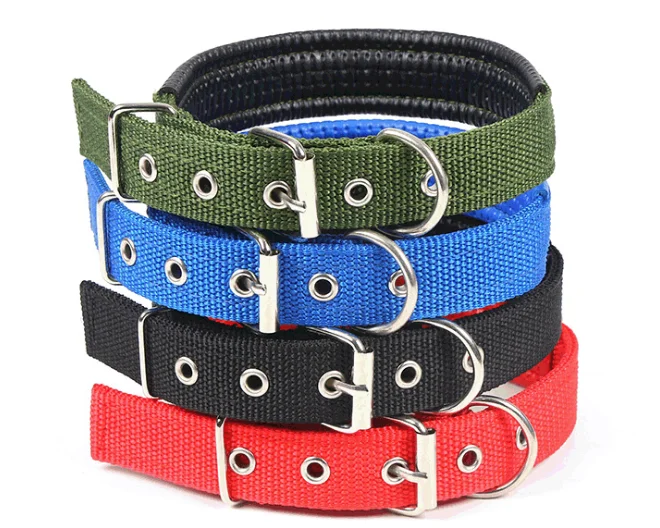 Adjustable Pet Dog Collars in Bulk for Sale Pet Dog Collar Nylon Pet Collar