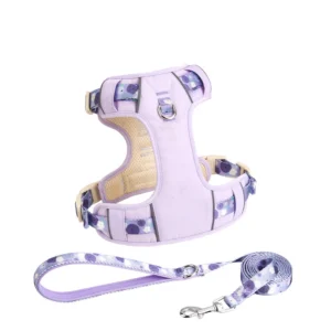 Adjustable Pet Dog Harness Leash Set for Large Medium Small Dogs