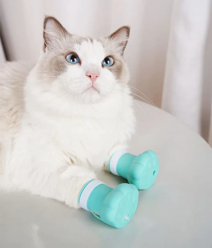 Adjustable Pet Paw Protector Pet Hospital Bath Cat Foot Cover Pet Shoes