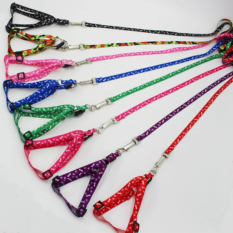 Adjustable Puppy Pet Dog Cat Leash Pet Accessories Cute Dog Harness