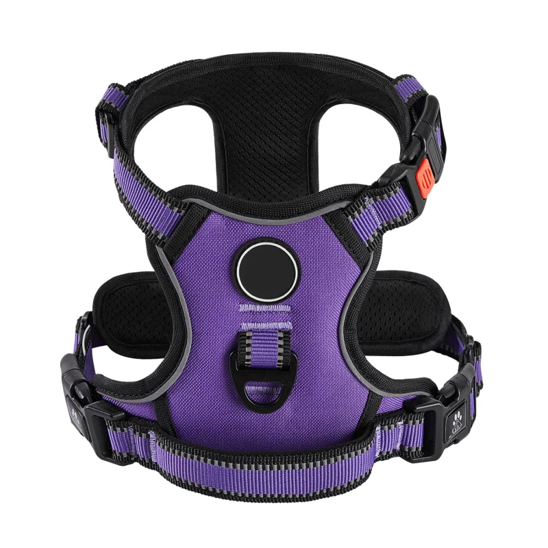 Adjustable Reversible Neoprene Comfortable Pet Harness Dog Harness for Small to Large Breeds