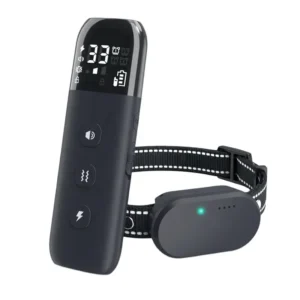 Adjustable Smart Dog Training Collar 1600Ft 4 Channels IP67 Waterproof