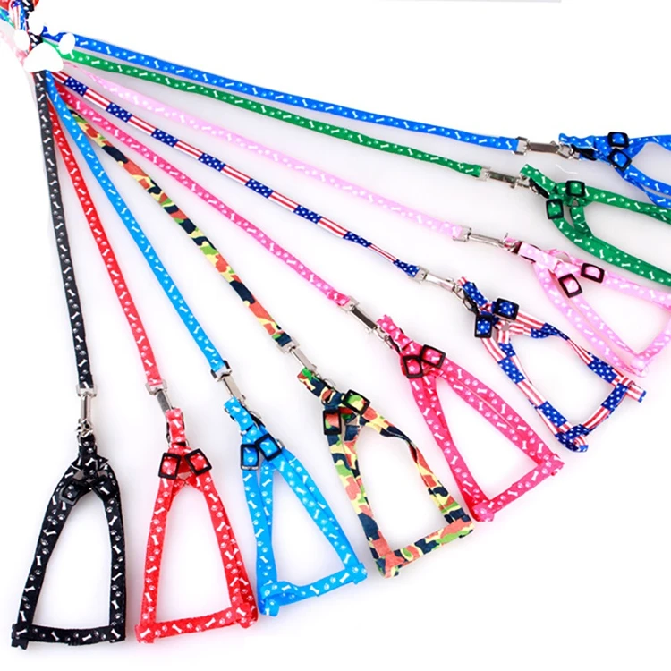 Adjustable Soft Harness Puppy Pet Dog Cat Leash