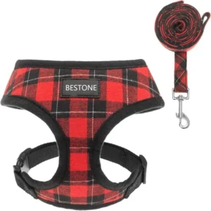 Adjustable Soft Pet Harness and Leash