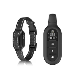 Advanced Rechargeable Plastic Ultrasonic Dog Bark Collar Easy Training Anti Barking Control Device Outdoor Walking
