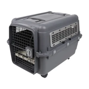 Air China Hard Dog Transport Pet Carrier for Golden Retriever German Shepherd Outdoor Use Car & Airplane Compatible Box