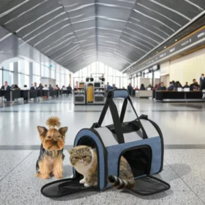 Airline Approved Cat Carriers Dog Carrier Collapsible Travel Handbag Car Seat Travel Carrier for Cats and Small Dogs