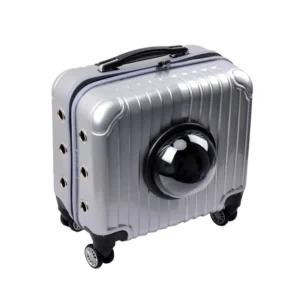Airline Approved Expandabale Ventilated Pet Carrier Dog Cats Travel Trolley Luggage