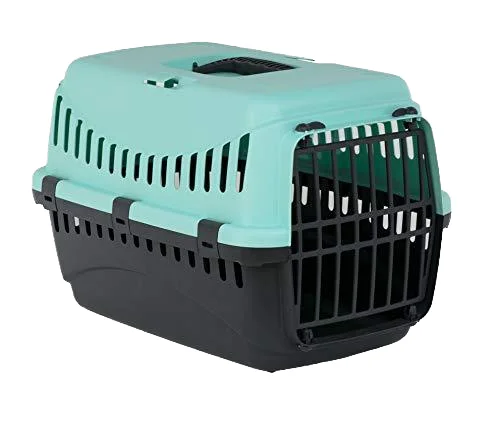 Airline Approved Foldable Plastic Cat Carrier & Pet Cage with Handle for Dogs & Cats