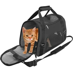 Airline Approved Pet Carrier Soft Sided Pet Travel Carrier for Cats Dogs Puppy Comfort Portable Foldable Pet Bag