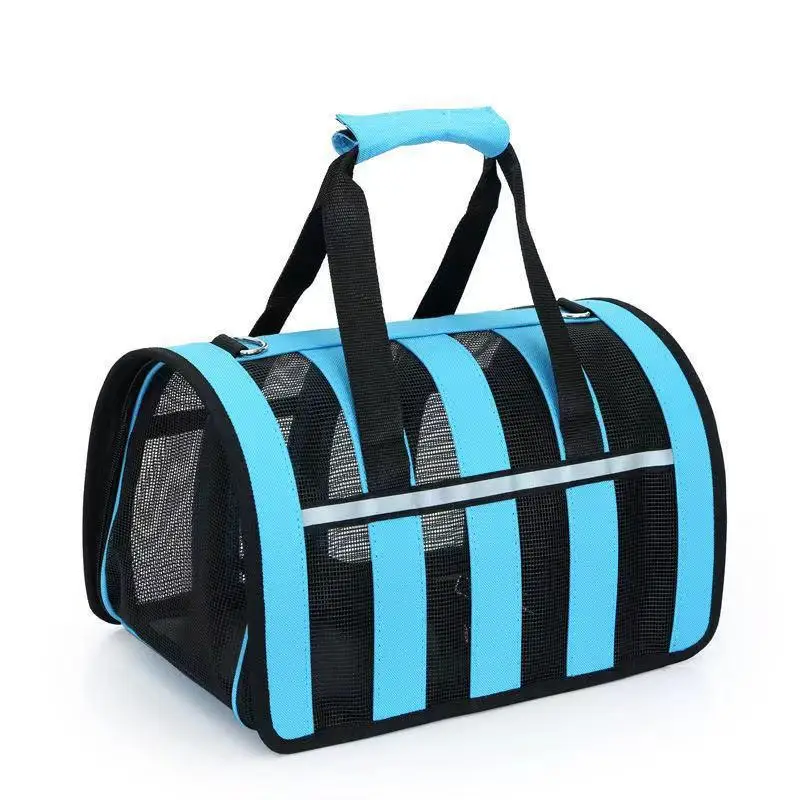 Airline Approved Portable Foldable Breathable Soft Sided Large Cat Dog Travel Carrier Bag for Pet