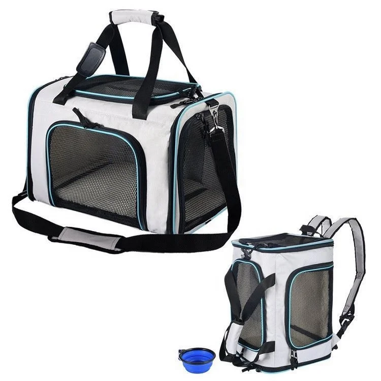 Airline Approved Small Luxury PuppyPets Travel Carry Bag Animal Carriers Backpack Cat Dog Pet Carrier for Pet