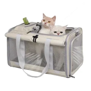 Airline Approved Soft Sided Dog Carrier with 1 Poop Bag Dispenser Washable for Cats and Puppies Outdoor Travel