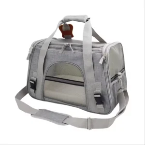Airline Approved Soft-Sided Pet Carrier Portable Comfortable Dog Cat Travel Bag with Removable Fleece Mat