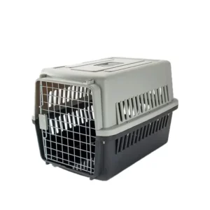 Airline Approved Solid Pattern Plastic Pet Carriers Small Pet Travel Cages with Bag Box