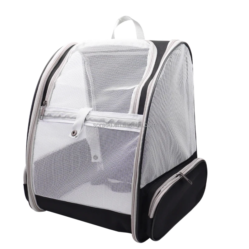 Airline Approved Ventilate Collapsible Dog Cat Pet Travel Carrying Bag Backpack Carriers for Hiking Travel