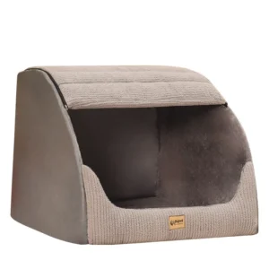 All Season Customized Size Customized Color Eco friendly Classics Semi Enclosed Pet House Removable Washable Winter Dogs Carton