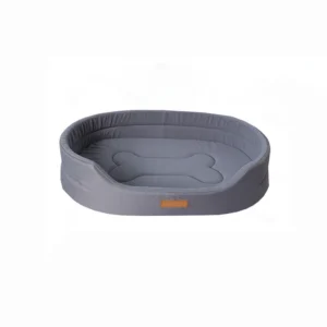 All Seasons Modern Solid Washable Oval Pet Dog Cat Bed for Small and Large Dogs with Anti-slip Bottom