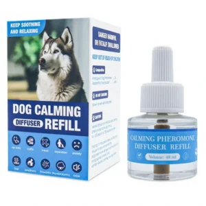 All Seasons Pet Calming Pheromone Liquid Refill Eco-Friendly Electric Heated Anti-Stress Calming Pheromone Diffuser for Dogs