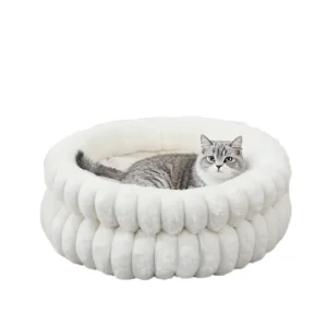 All-season Closed Large-sized Cat Bed with Thick Padding Suitable for Small Dogs and Pet Use Pet Bed Nest