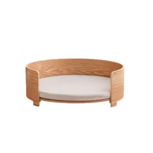 All season Wooden Detachable Breathable Washable Pet Bed for Small Medium sized Dogs Cats Soft Thickened Warmth XL Sleeping