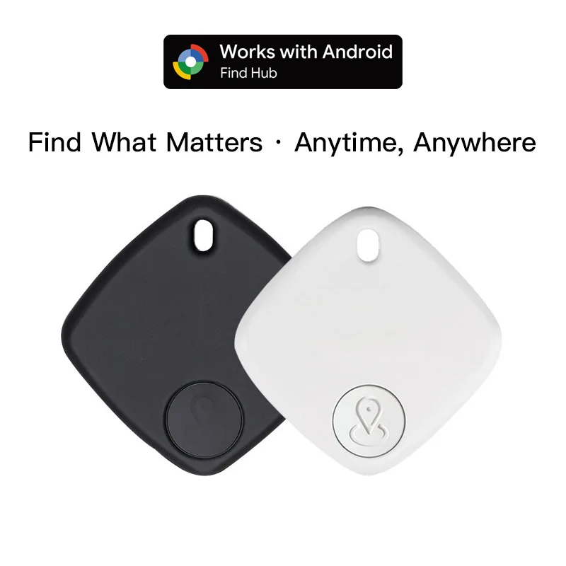 Android Tag Google Smart Find My Tracker Device Official Certified Wireless Smart Key Finder for Pets Dogs Cats