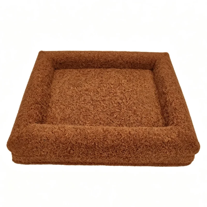 Animals Accessories Memory Foam Sofa Dutch Wool Pet Sofa Bed Orthopedic Memory Foam Non Slip Base for Senior Dogs Cats Indoor