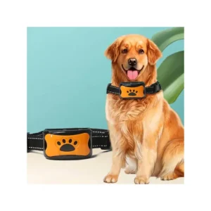 Anti Bark Dog Collar Adjustable Bark Control Training Collar Safe Silicone Contact Design for Small Medium Dogs