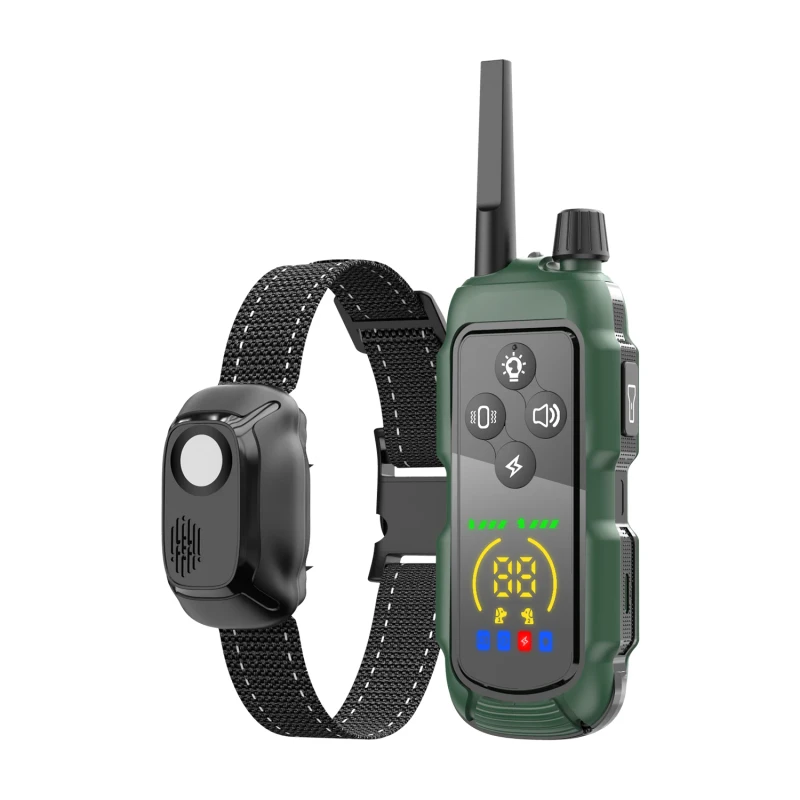 Anti Bark Dog Shock Collar Rechargeable IP67 Waterproof 4 Modes 4000FT Remote Dog Training Collar Bark Control