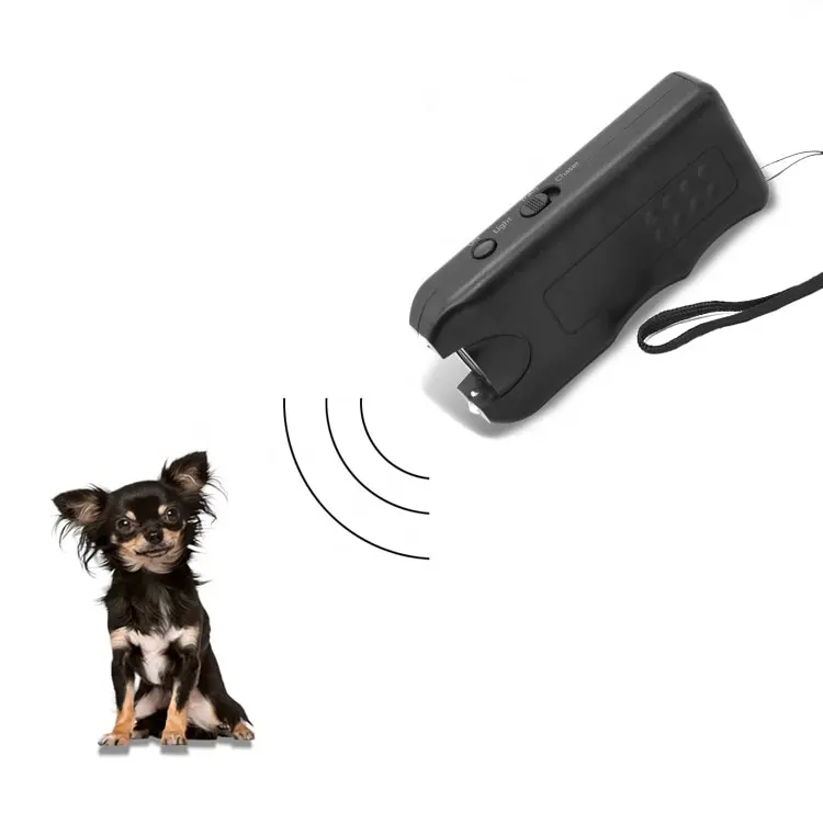 Anti Barking Device Dog Bark Deterrent Handheld Dog Training Repeller Portable Barking Control Device Ultrasonic Dog Repeller