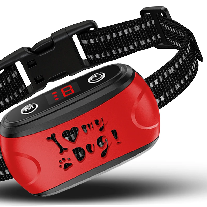 Anti Barking Dog Bark Control Collar with Vibration and Shock Features Effective Stop for Dog Barking
