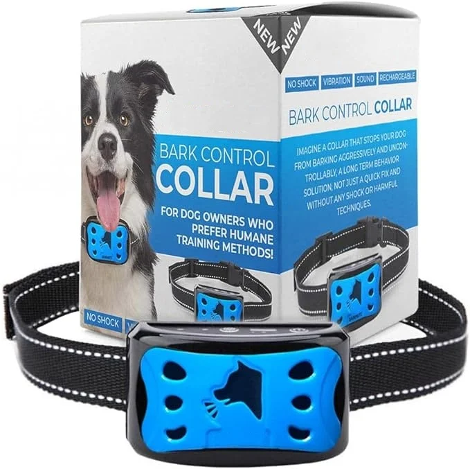 Anti Dog Barking Device Collar Pet Anti Barking Device for Dog Ultrasonic Trainer Outdoor Dog Bark Control Device