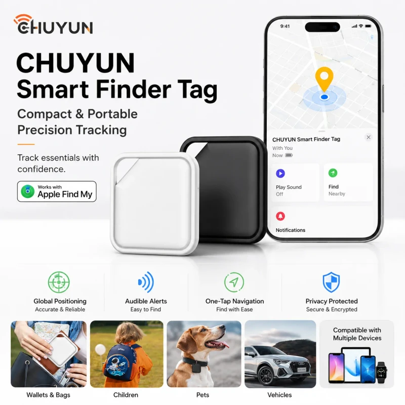 Anti-Lost Alarm Wireless Smart Tracker Key Finder BLE 5.0 Anti-Lost Key Finder