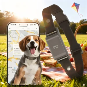 Anti-Lost Cat GPS Tracker 4G Real-Time Tracking IPX6 Waterproof Mini Electronic Fence Cloud Storage Android APP 20+ Hours
