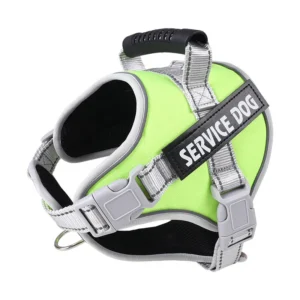 Anti Pull Dog Harness With Pet Leashes Reflective Soft Padded Adjustable For Medium Large Dogs Walking