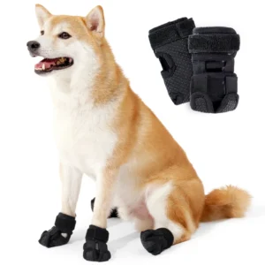 Anti-Slip Dog Socks Noise Reduction Shoes Breathable Paw Protection for Interdigital Dermatitis