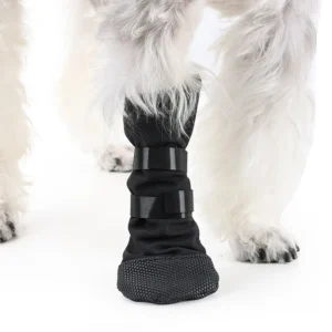 Anti-Slip Post-Surgery Booties Warm Rubber Non-Skid Sole Pet Shoes & Socks That Keep Dog’s Paws Dry and Clean