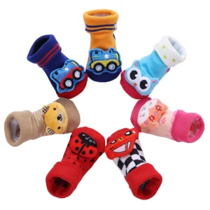 Anti slip Animal Head Socks 3D Socks Baby Infant Newborn Socks