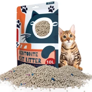 Antibacterial Natural Bentonite Cat Litter for Healthier Pets