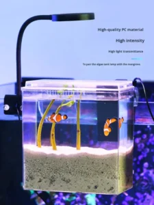Aquarium Accessories Fish Tank External Hanging Breeding Box Modular Design USB Pump for Marine Mangrove Tanks Indoor ATS Algae