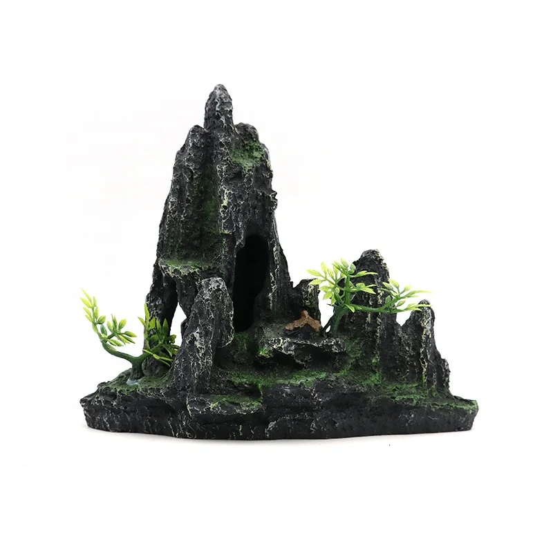 Aquarium Accessories Fish Tank Landscaping Rockery Resin Crafts Artificial Landscape Aquarium Fish Tank Decoration