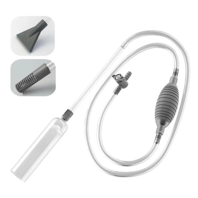 Aquarium Accessories Fish Tank Water Changer Durable Cleaning Tools Fish Tank Gravel Cleaner Plastic Pump Siphon
