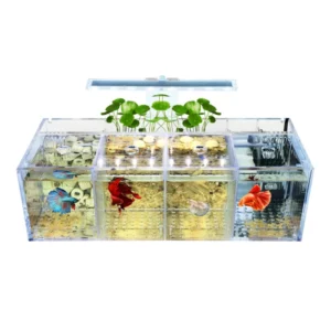 Aquarium Acrylic Isolation Small Fish Tank Office Decoration Accessories