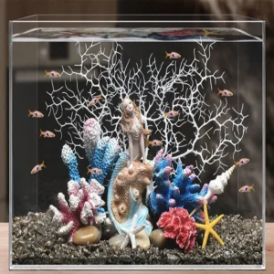 Aquarium Aquascape Coral Decoration Set Simulation Aquatic Plants Goldfish Aquarium Layout